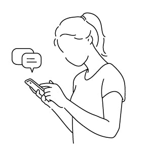 結果をメールで確認するイメージ
