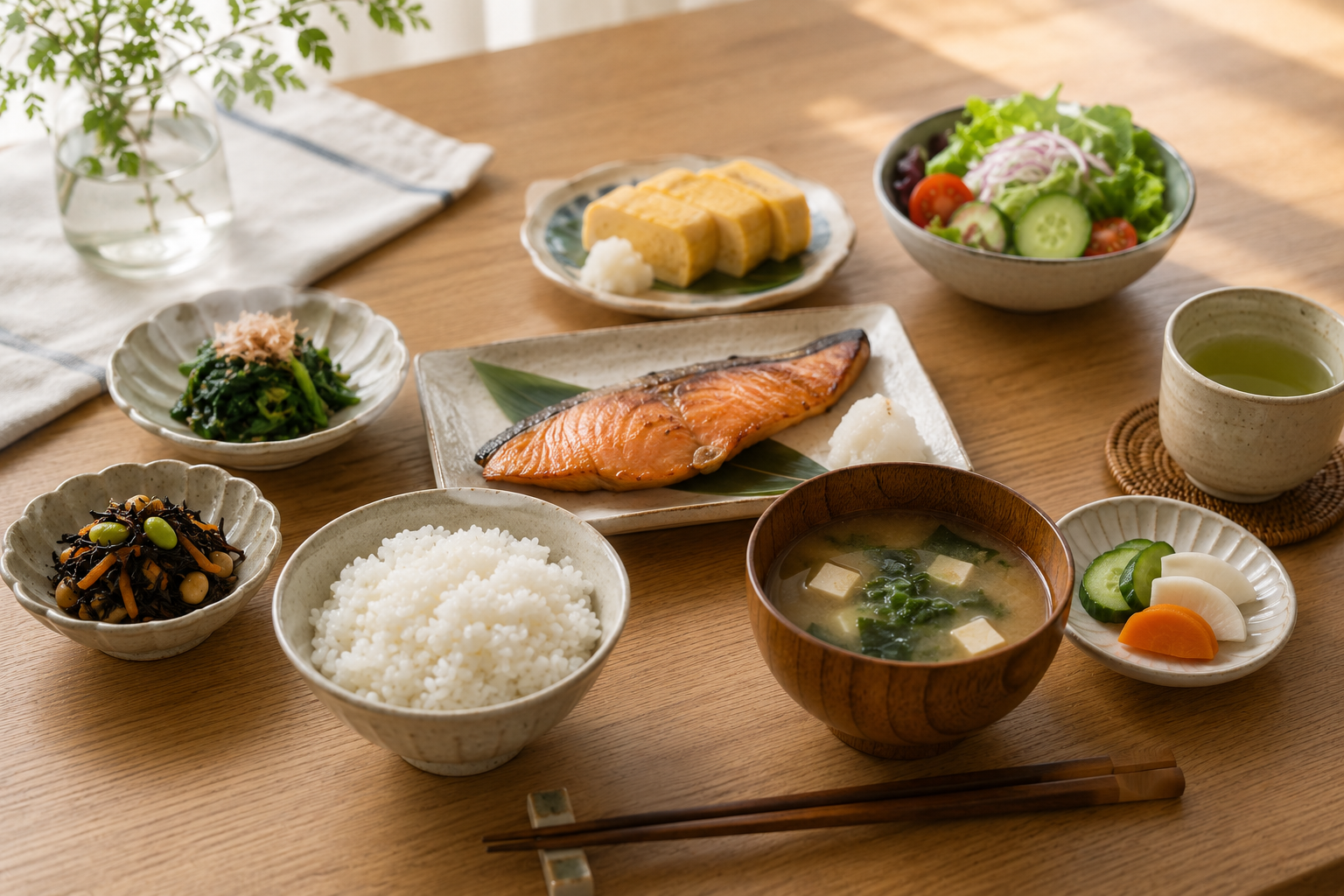 食生活を見直すためのバランスのよい食事